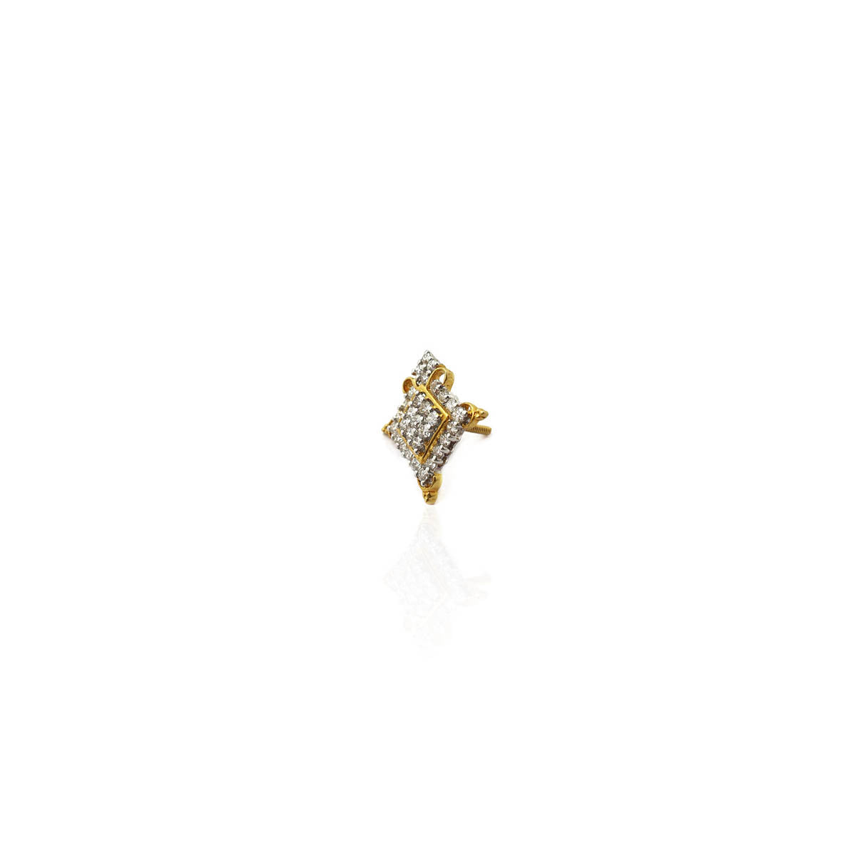 Liliana Diamond Square Stud Earring