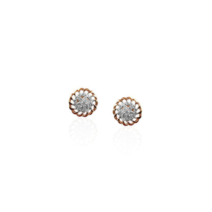 Adorlee Elegant Diamond Stud Earring