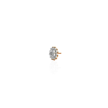 Francesca Majestic Diamond Stud Earring