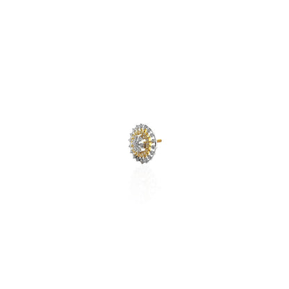 Daniella Glossy Diamond Stud Earring