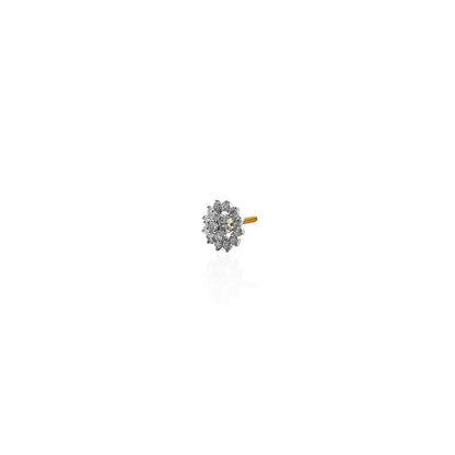 Adaliz Shiny Diamond Stud Earring