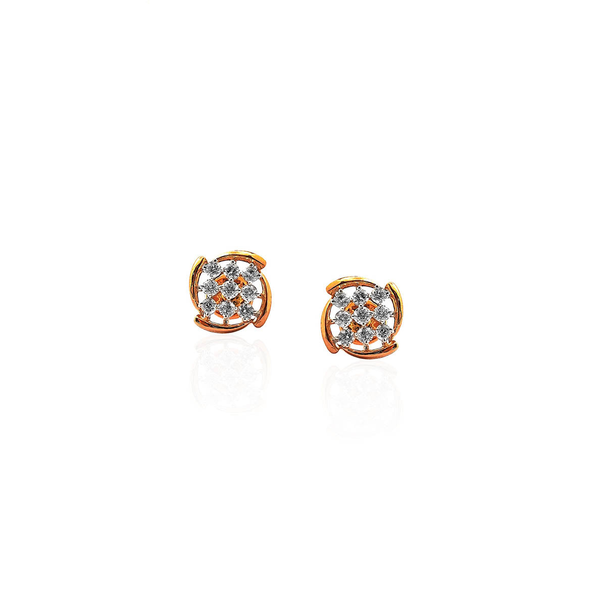 Adelle Precisely Diamond Stud Earring