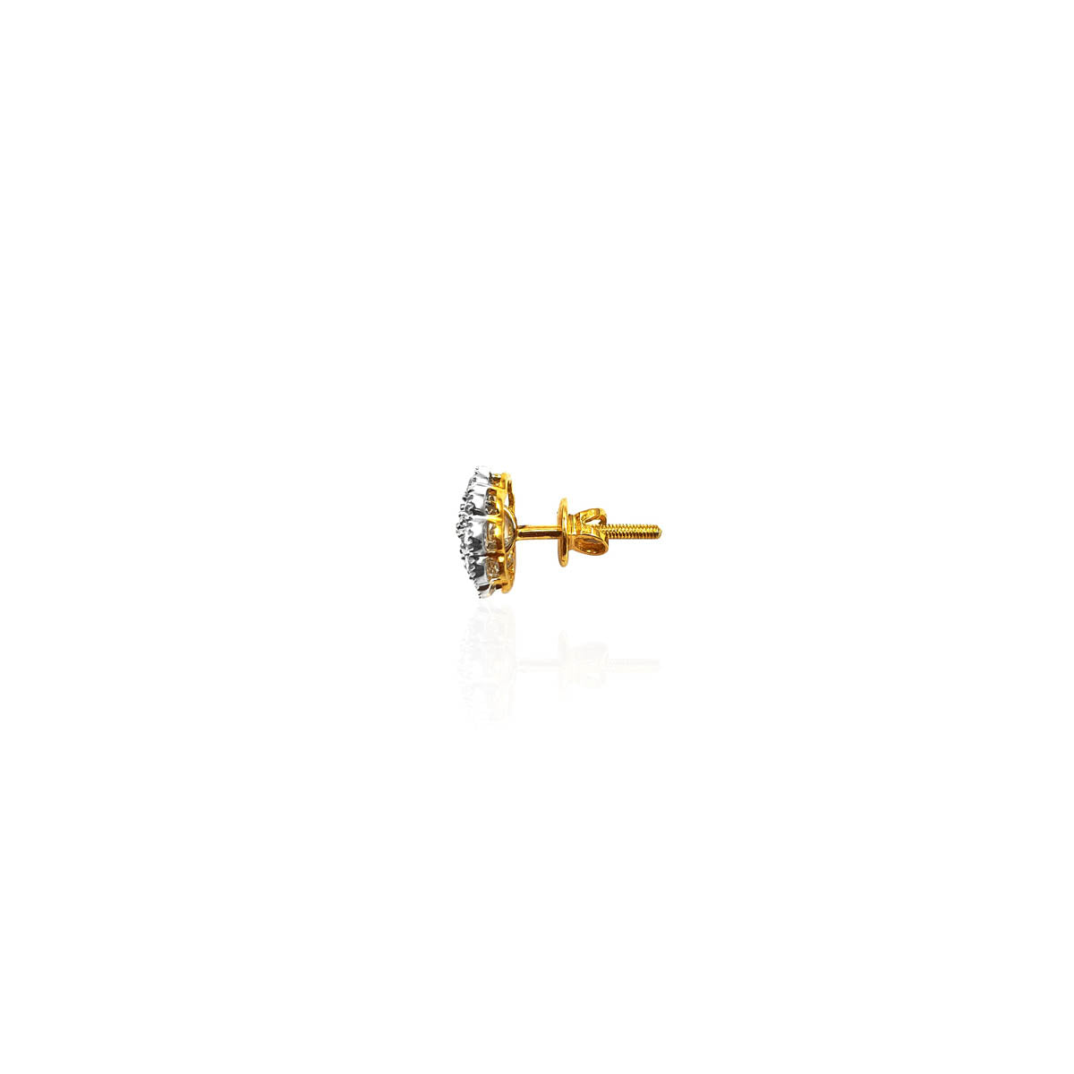 Adelise Glossy Diamond Stud Earring