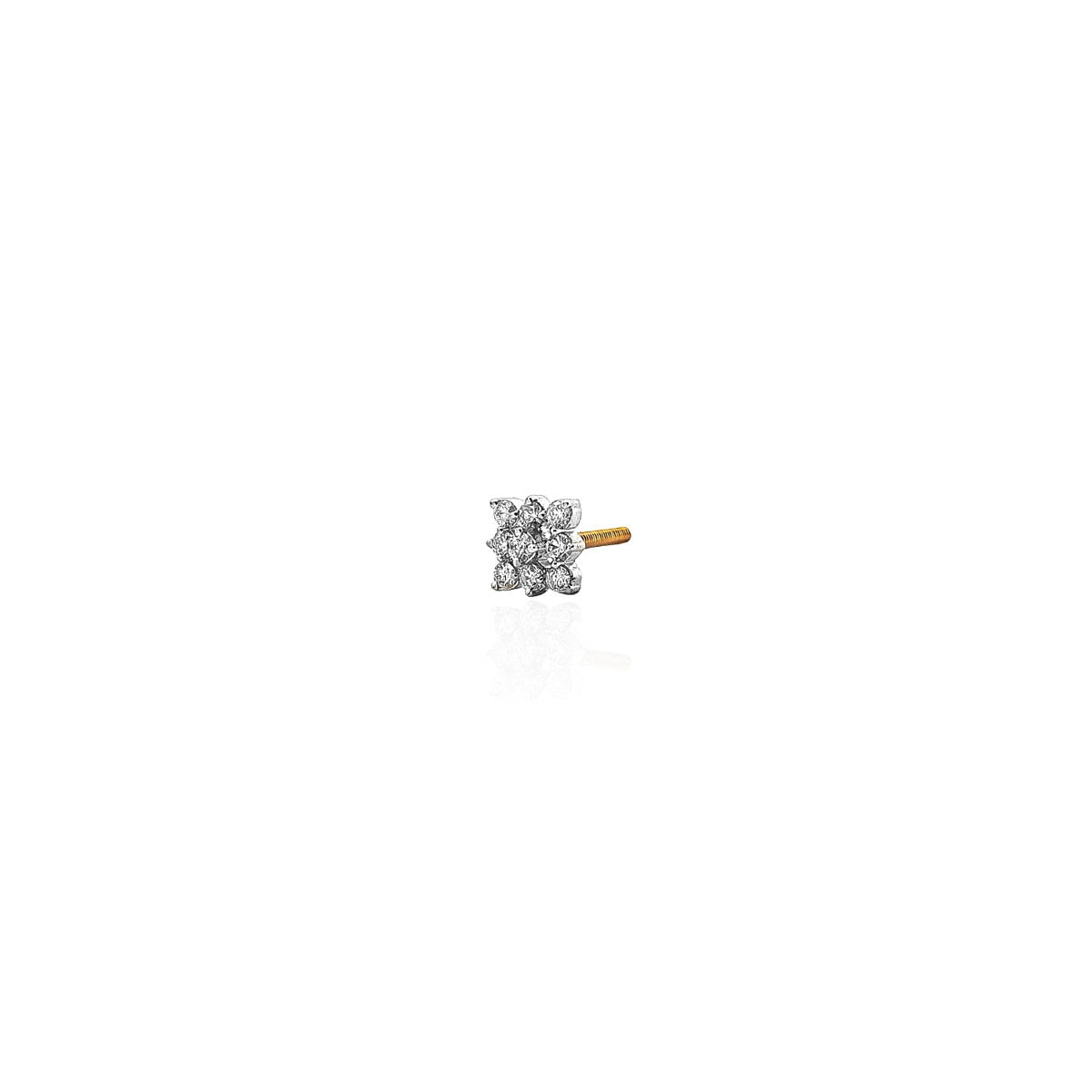 Adalicia Diamond Stud Earring