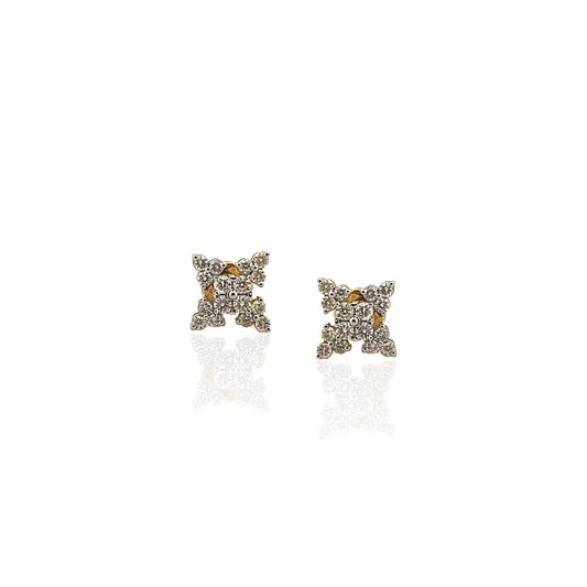 Lucrezia Radiant Diamond Stud Earring