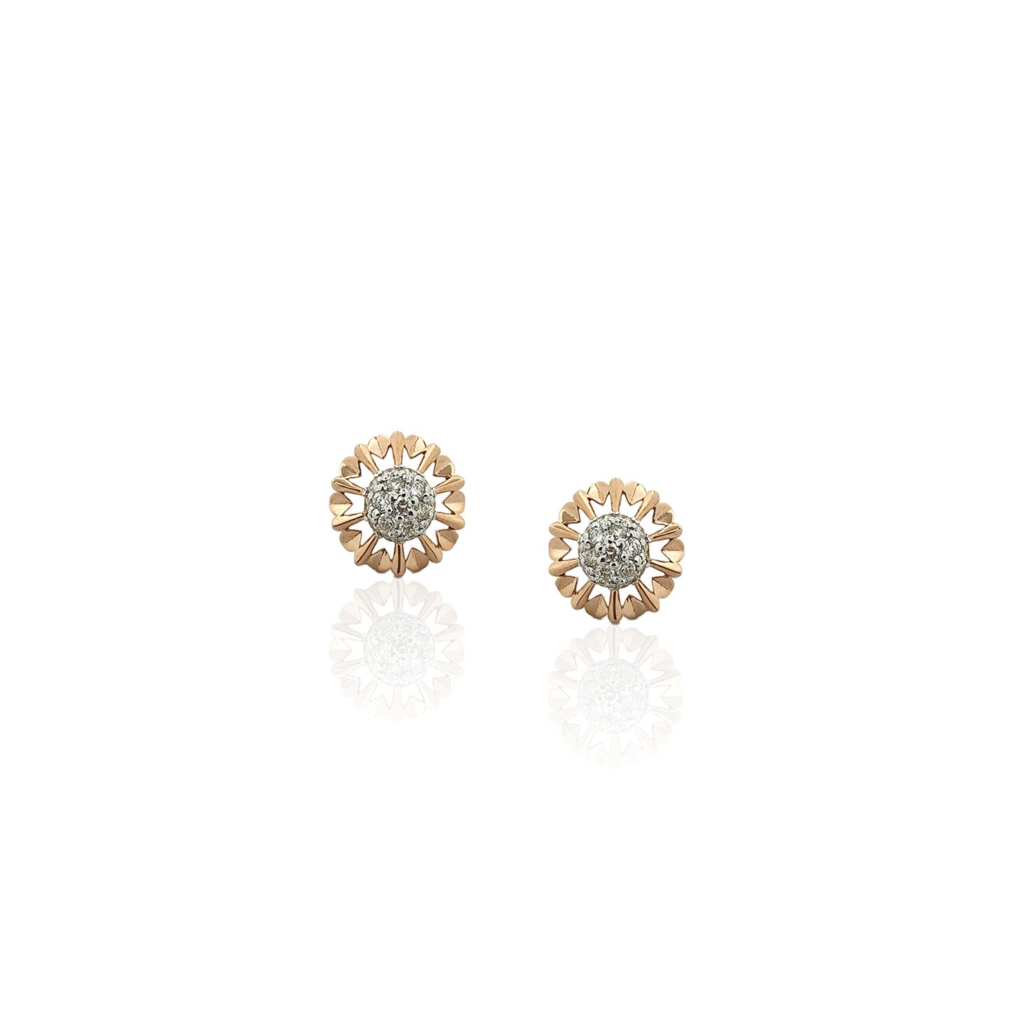 Maddelena Charming Diamond Stud Earring