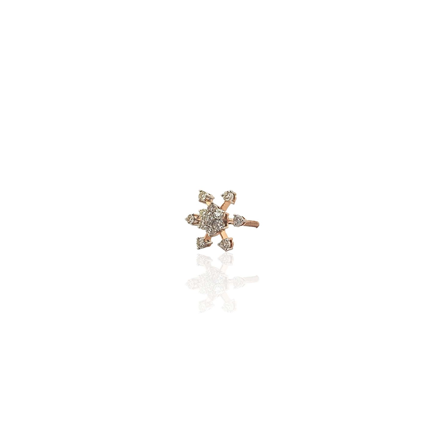 Lucie Diamond Stud Earring