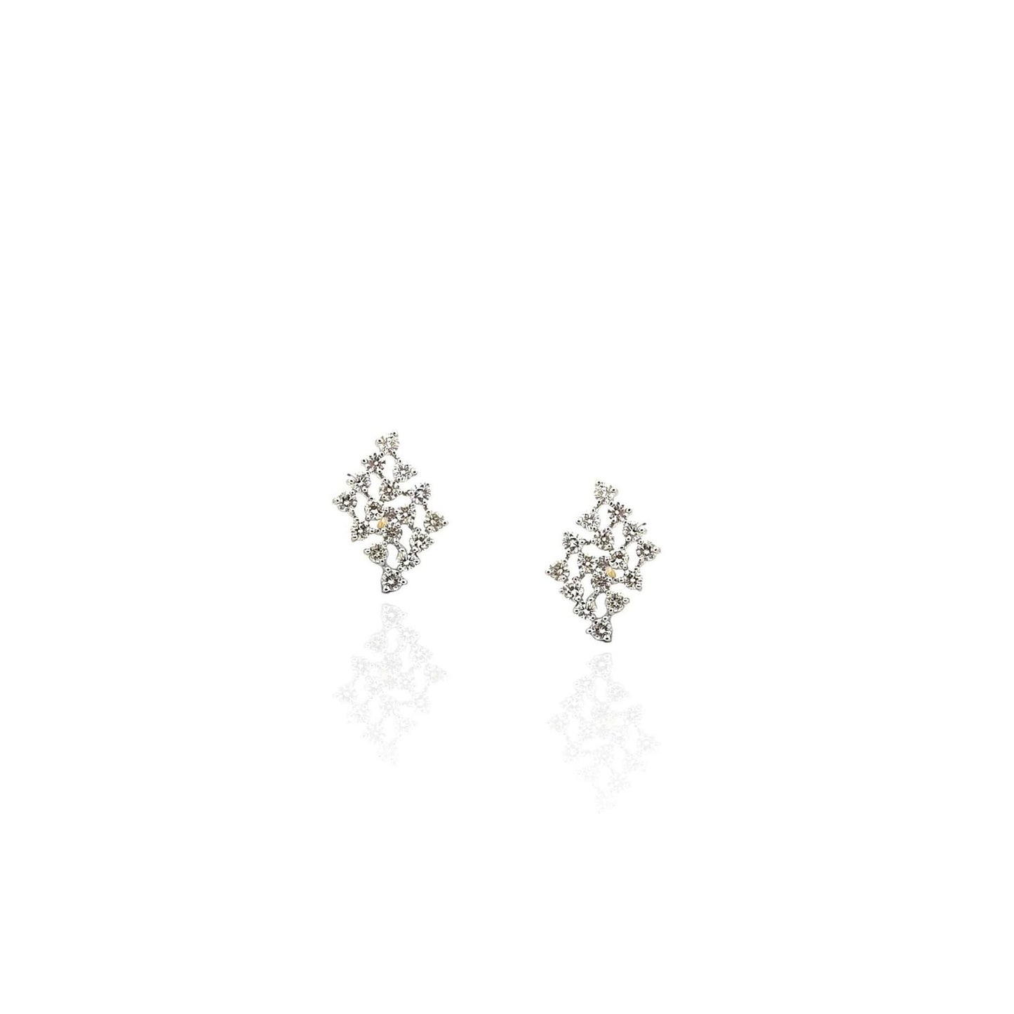 Lucilla Sparkling Diamond Stud Earring