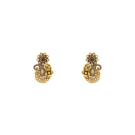 Alice Antique Gold Earrings