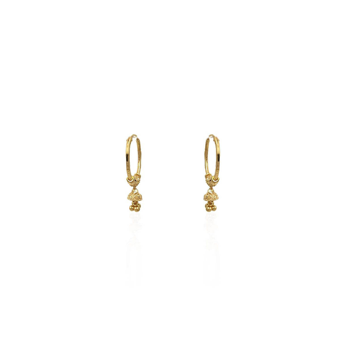 Girija Gold Hoop Earring