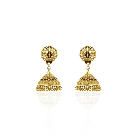 Tanisi Latest Gold Jhumka