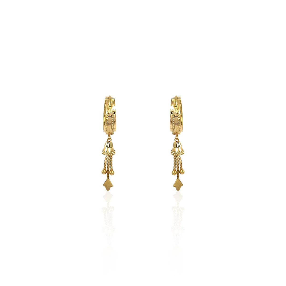 Nitya Gold Hoop Earring