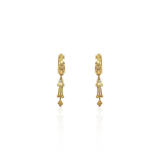 Nitya Gold Hoop Earring