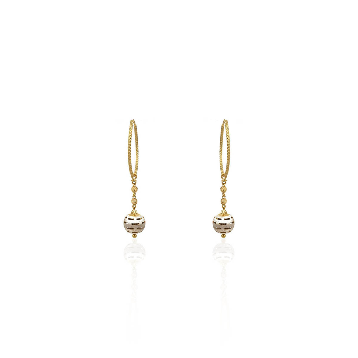 Aadya Gold Hoop Earring