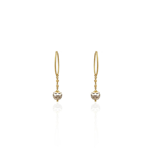 Aadya Gold Hoop Earring