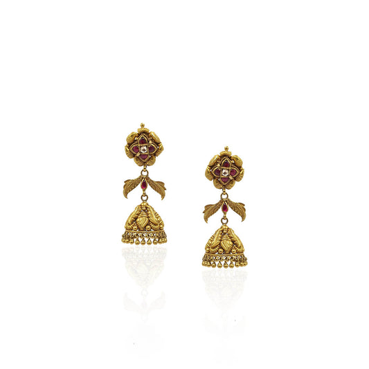 Amrita Goddess Gold Earring