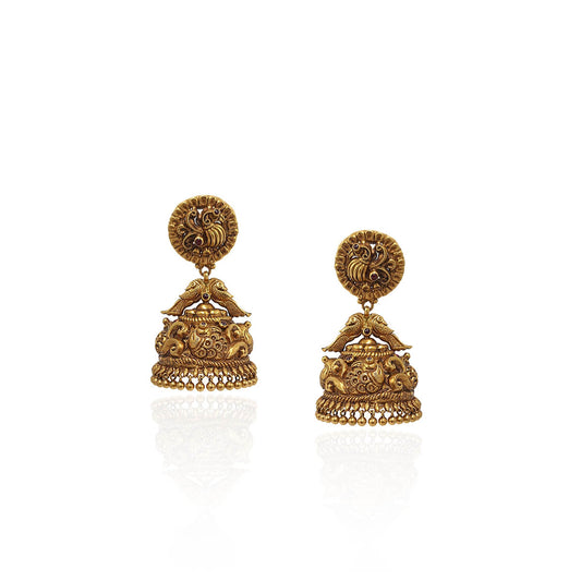 Nitya Antique Gold Earring