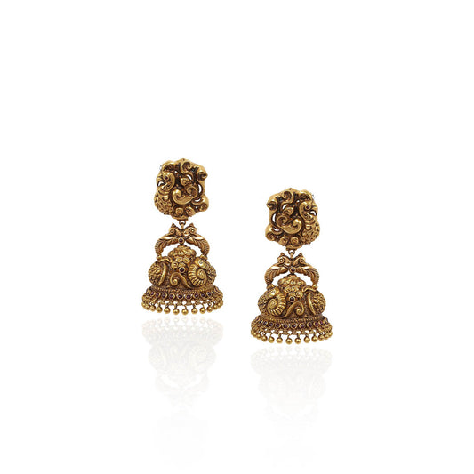 Ditya Antique Gold Earring