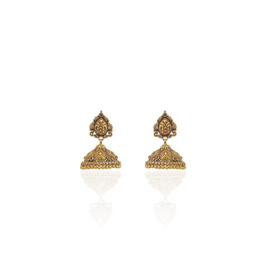 Aanadi Antique Gold Earring