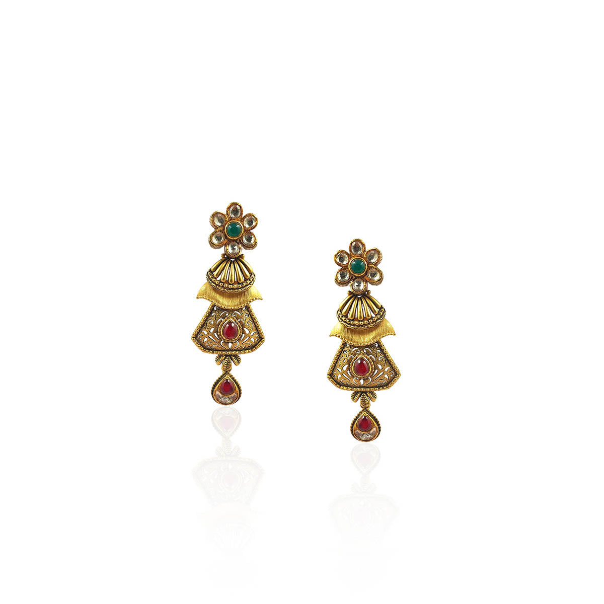 Anupama Antique Gold Earring