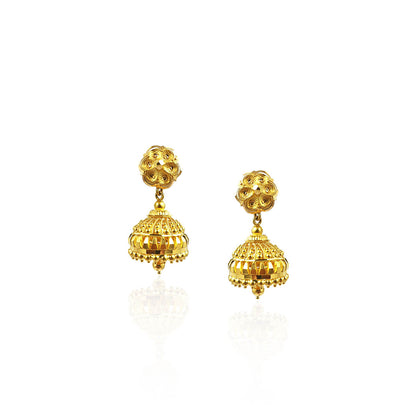 Amita Latest Gold Jhumka