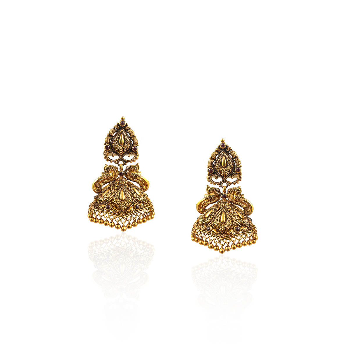 Aahna Antique Gold Earring