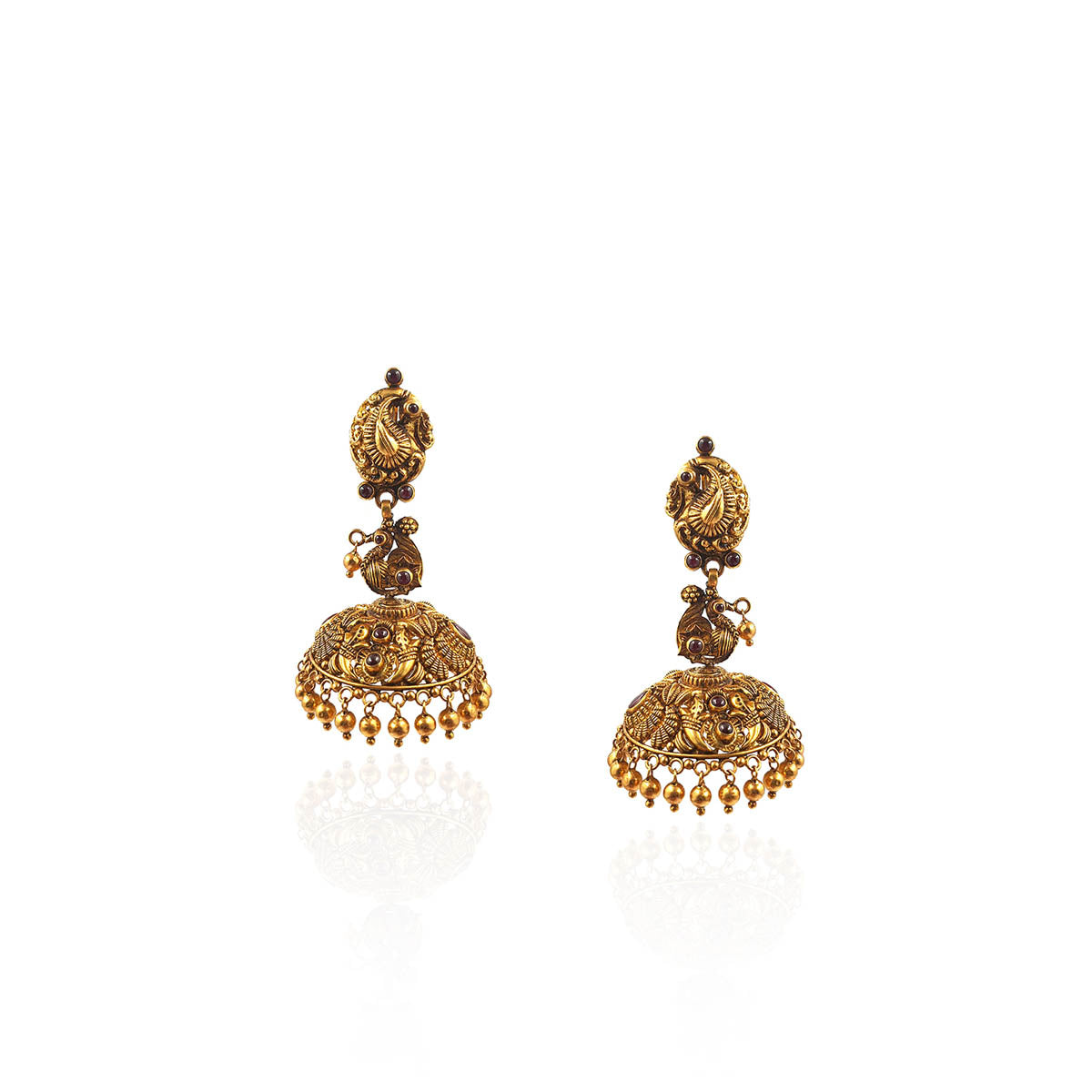 Aparajita Antique Gold Earring