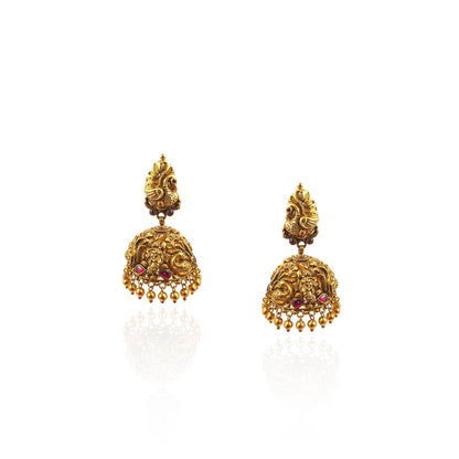 Anvita Antique Gold Earring