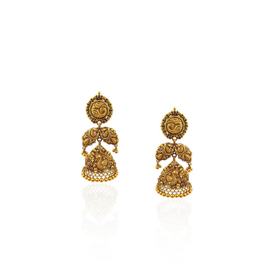 Aamani Antique Gold Earring