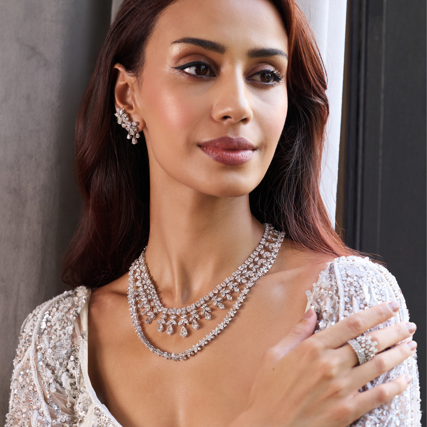 Eternal Dawn Diamond Necklace
