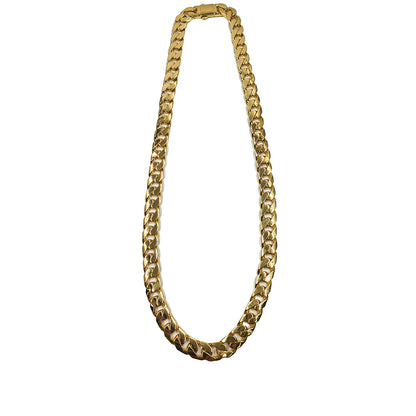 Gentlemen's Draft 22K Gold Curb Chain for Men – Thick Polished Cuban Links