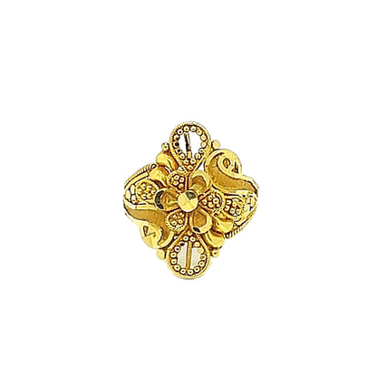 Heritage Flower
gold ring