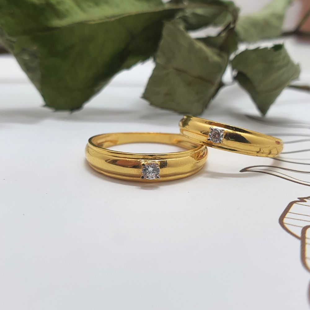Elegant Engagement Band for Him & Her