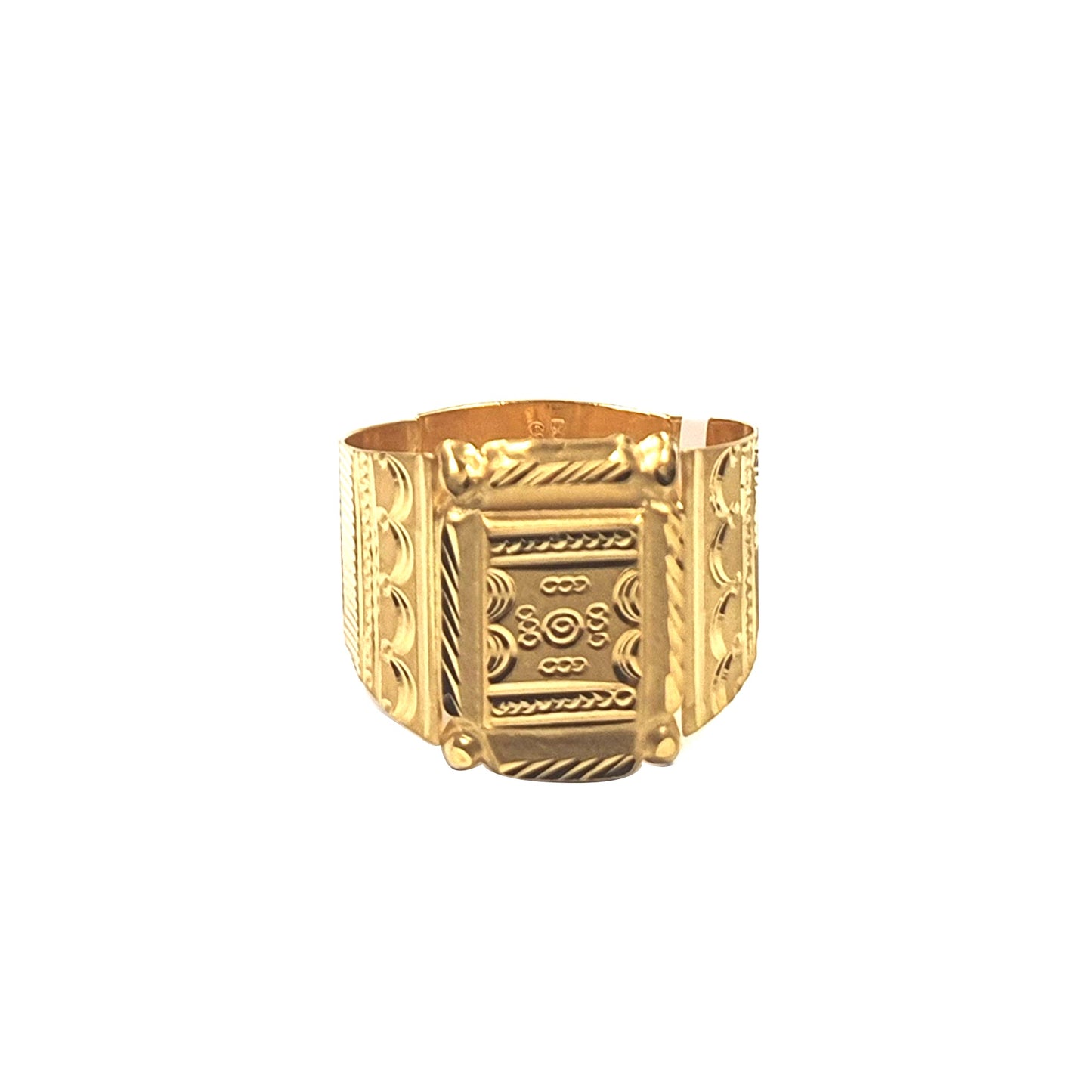 Minimalist Lightweight Gold Ring for Men