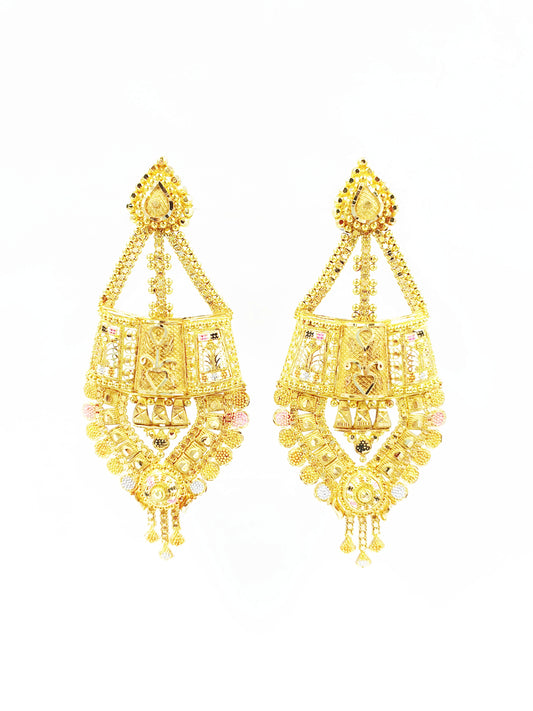 Gritika Gold Earring