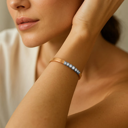 Sleek & Stylish Diamond Bracelet