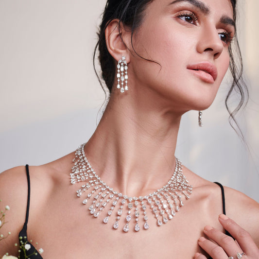 Imperial Cascade Diamond Necklace