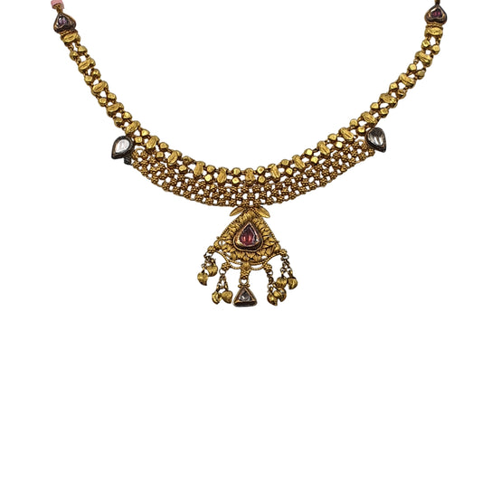 Vritika Gold Necklace