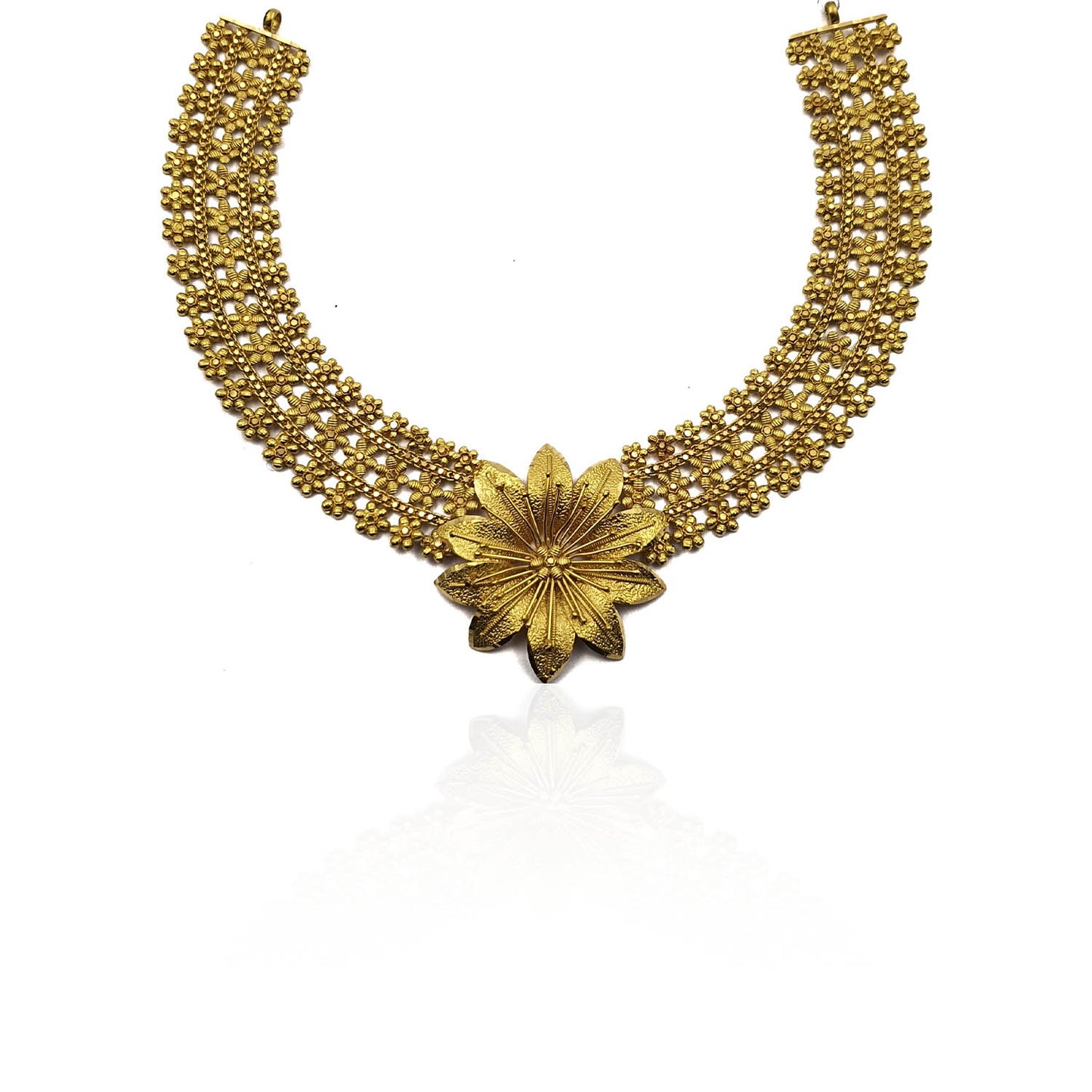 Bhavya Gold Necklace