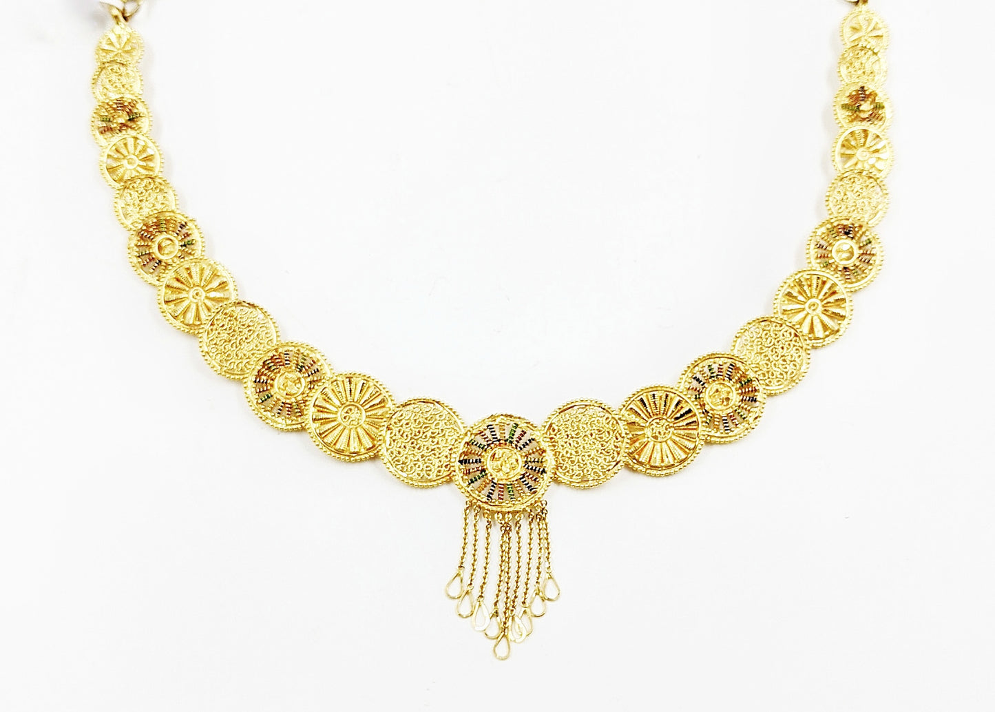 Anvika Gold Necklace