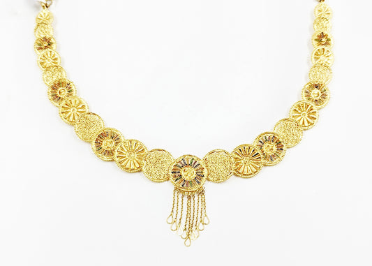 Anvika Gold Necklace