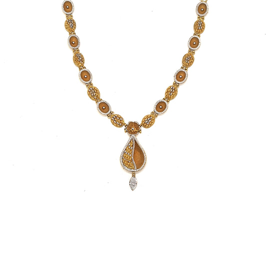 Dhrishti Gold Necklace