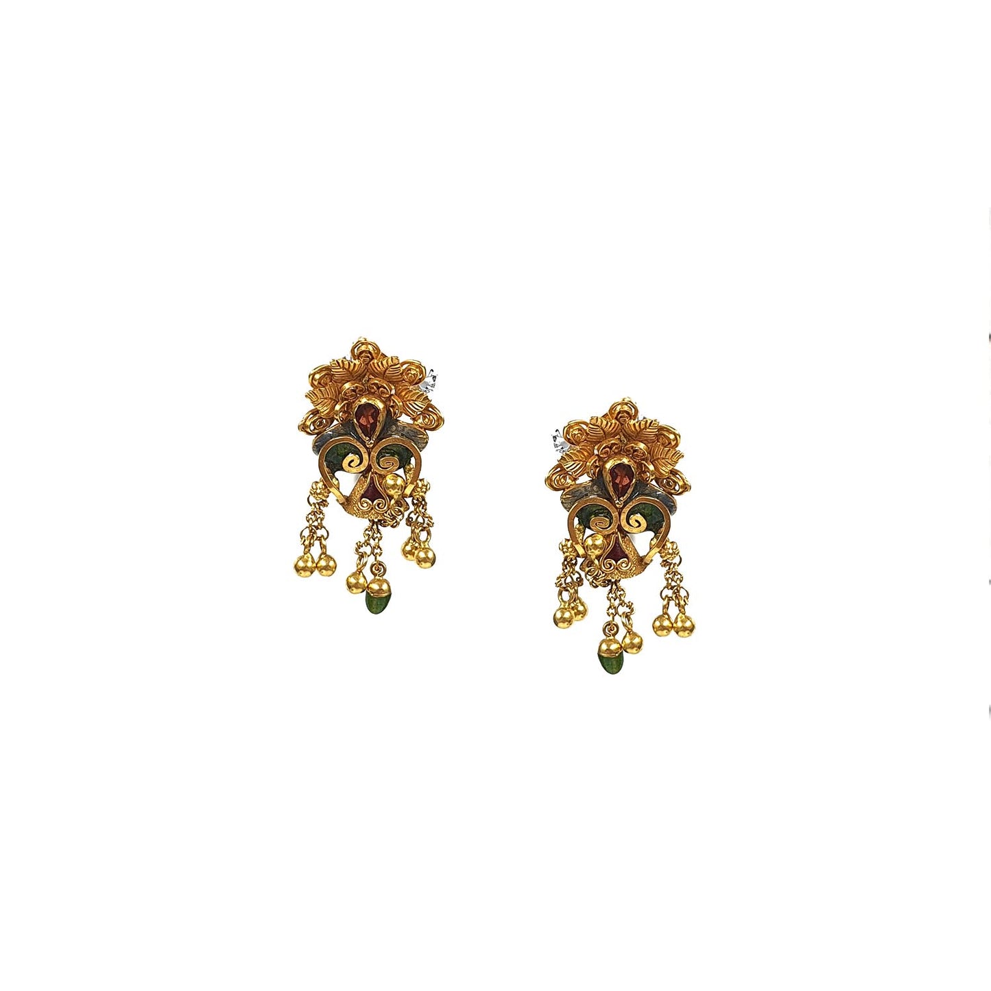 Aaradhya Gold Earring