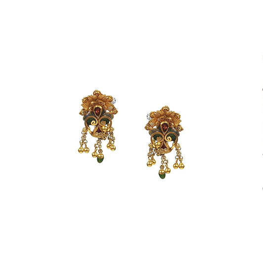 Aaradhya Gold Earring