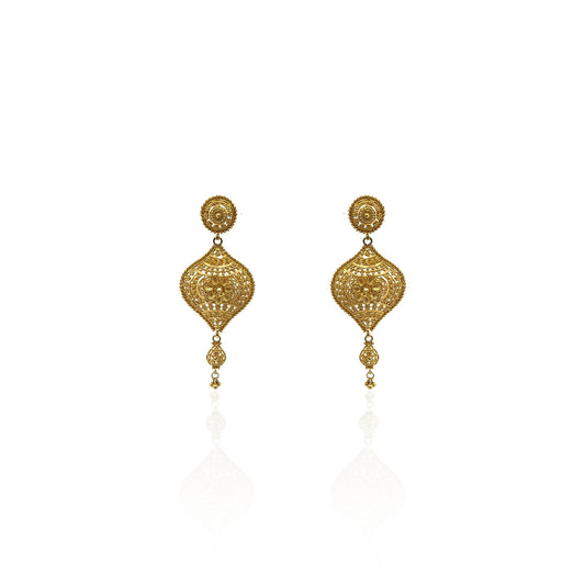 Bhuvika Gold Earring