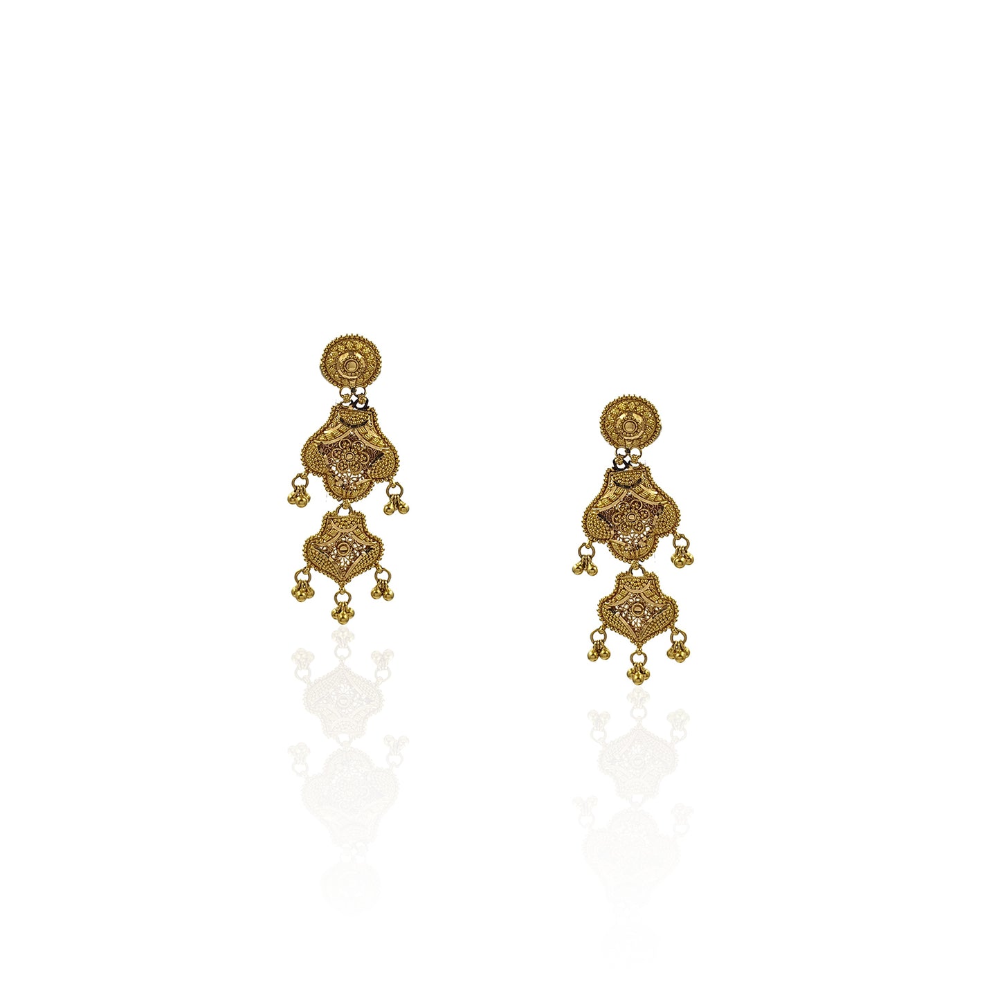 Hridya Gold Earring