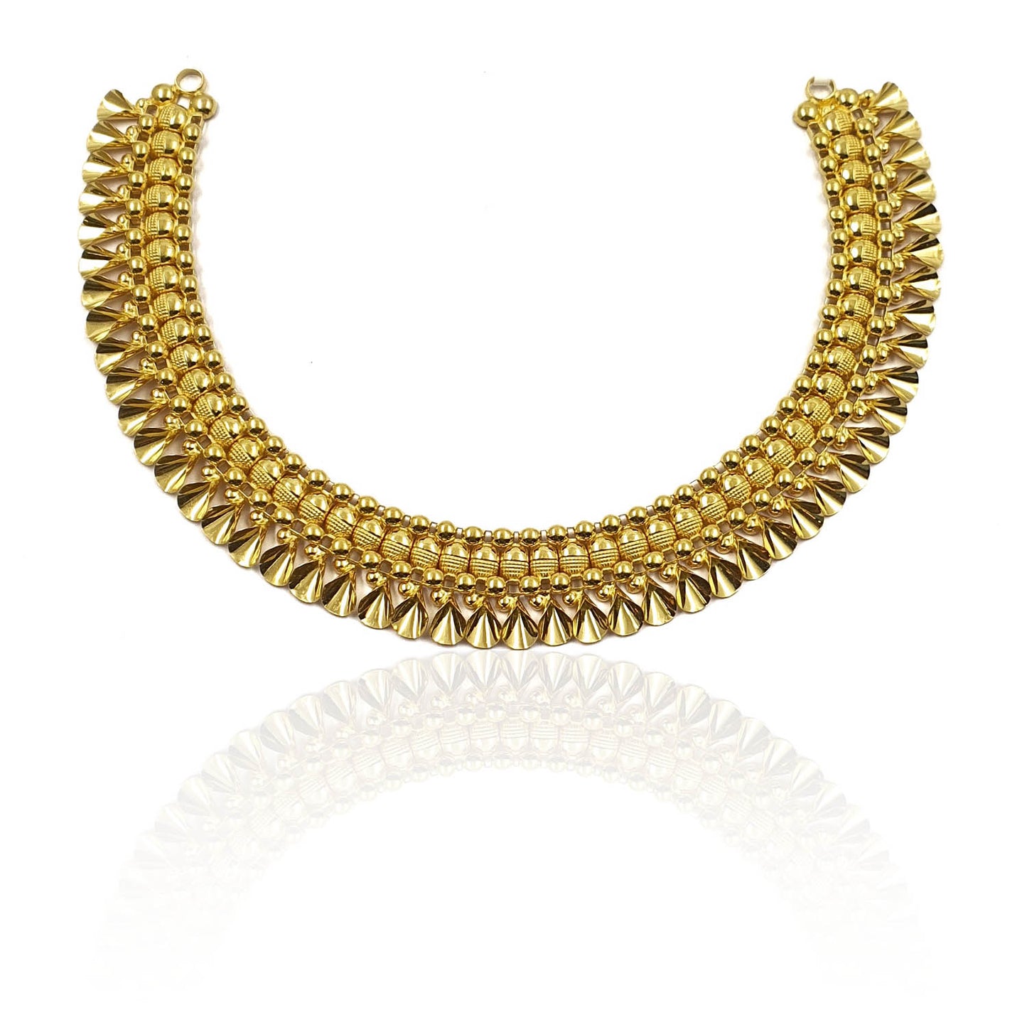 Light Weight Gold Necklace Set