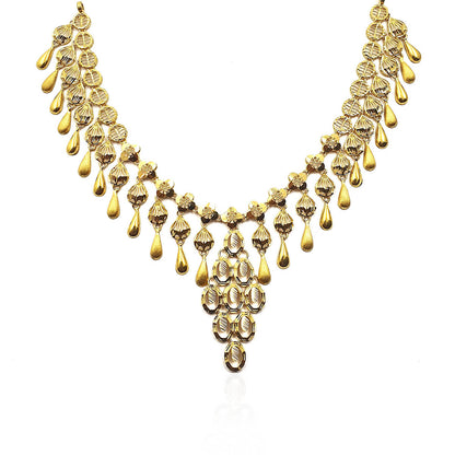 Aditi Modern Gold Necklace