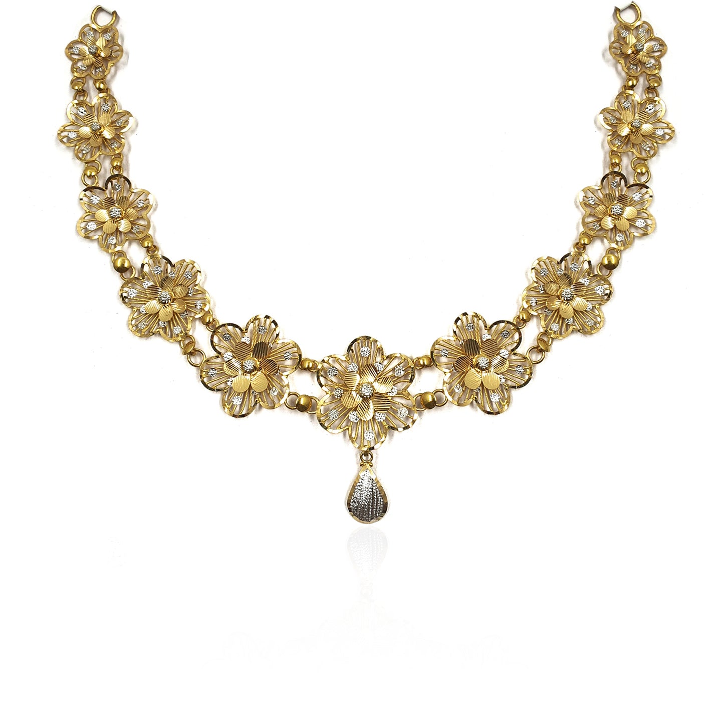 Kolkata Famous Gold Necklace Set