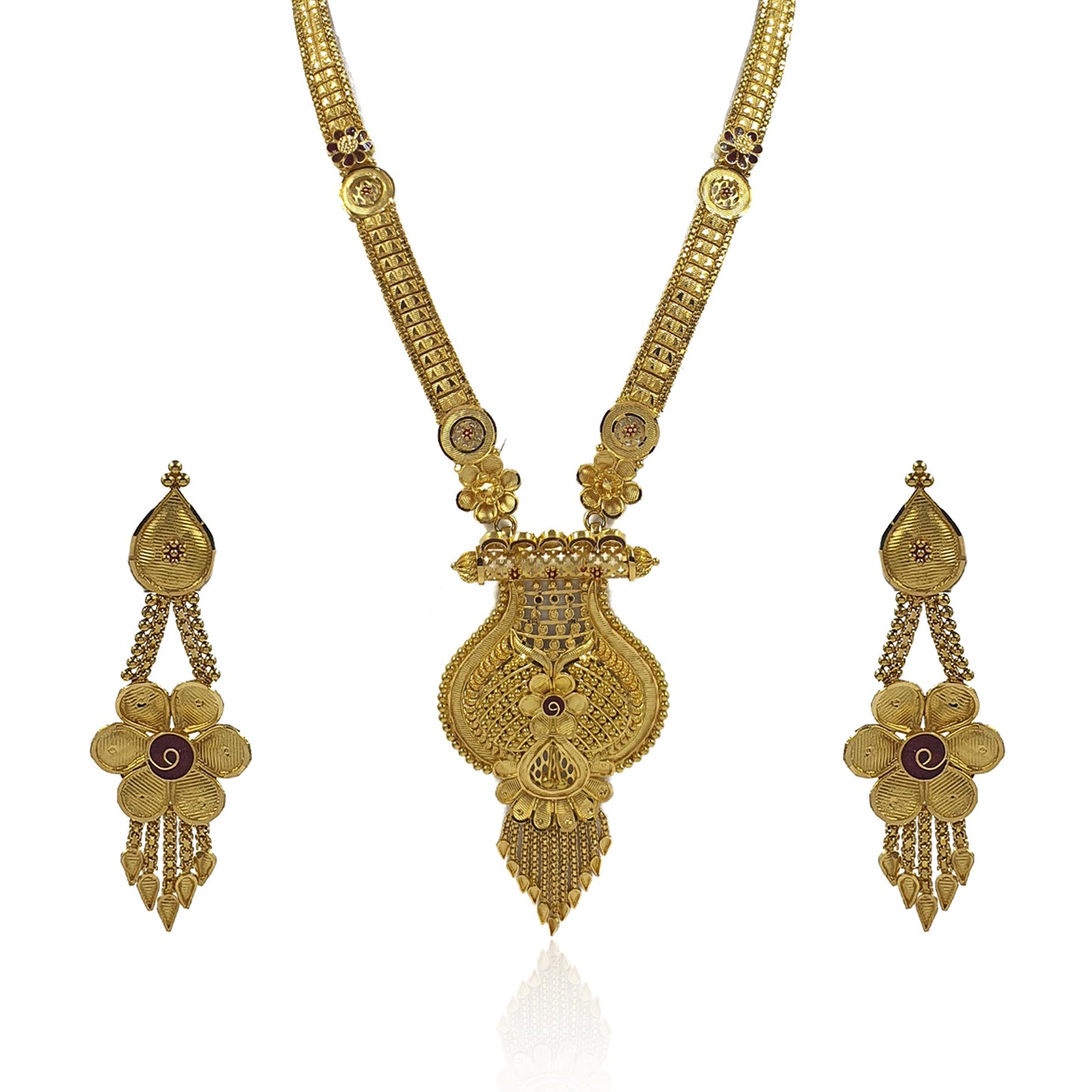 Mangalam Gold Necklace Set